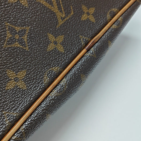 PALERMO PM Monogram Coated Canvas Brown