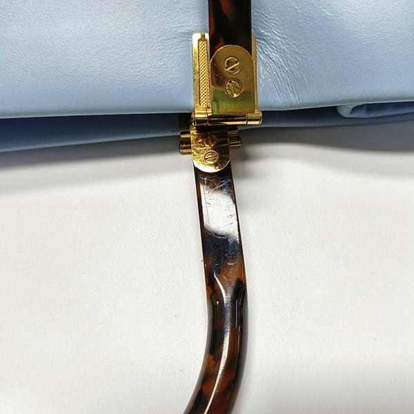 Sunshine Medium Calfskin Blue