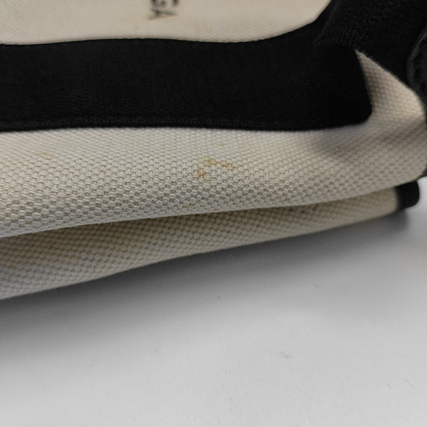 Navy Mini Canvas White