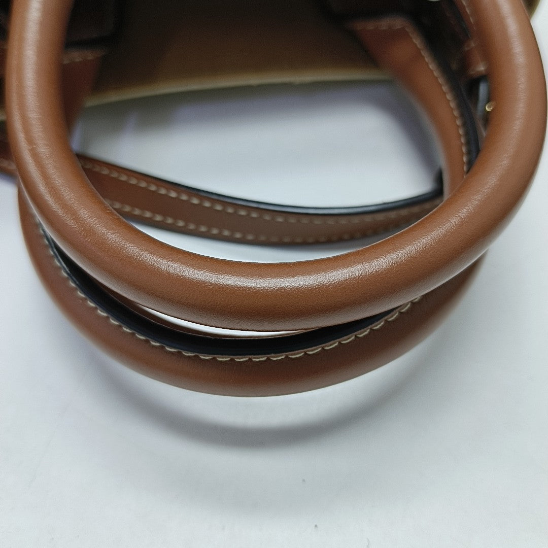 CABAS CELINE Mini Coated Canvas White