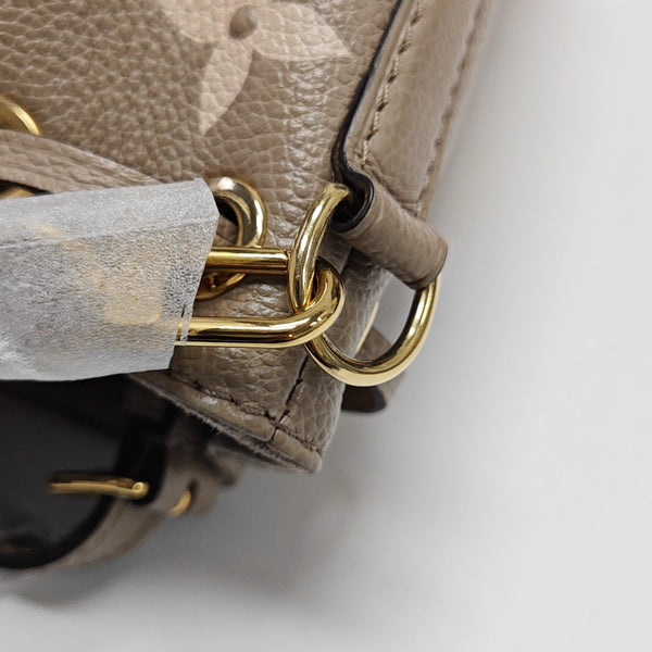 NOÉ Nano Monogram Calfskin Gray