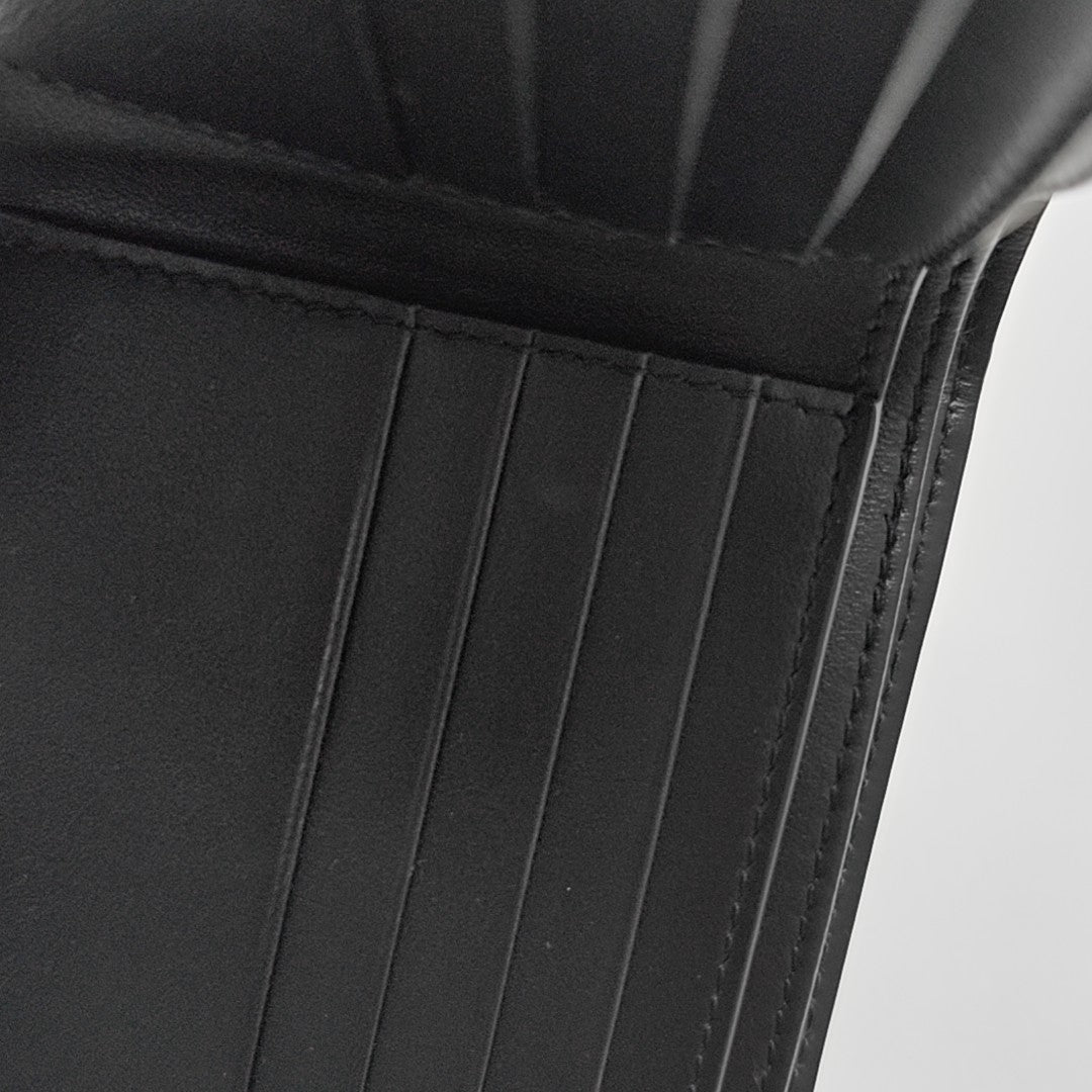 Coated Canvas Wallet Brown