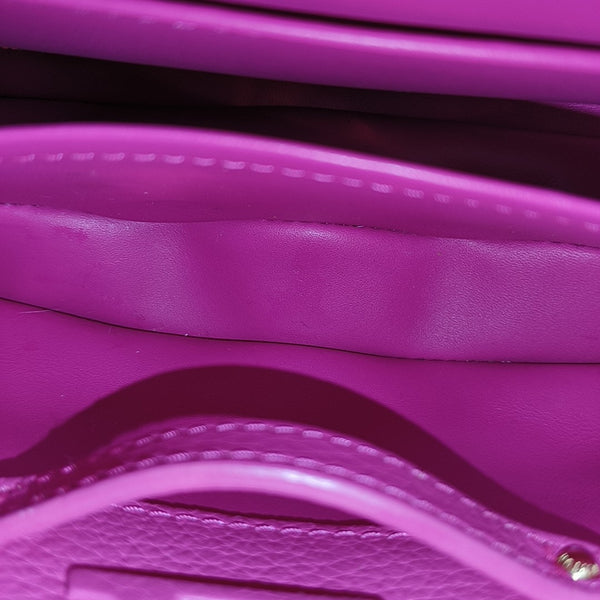 CAPUCINES Mini Calfskin White