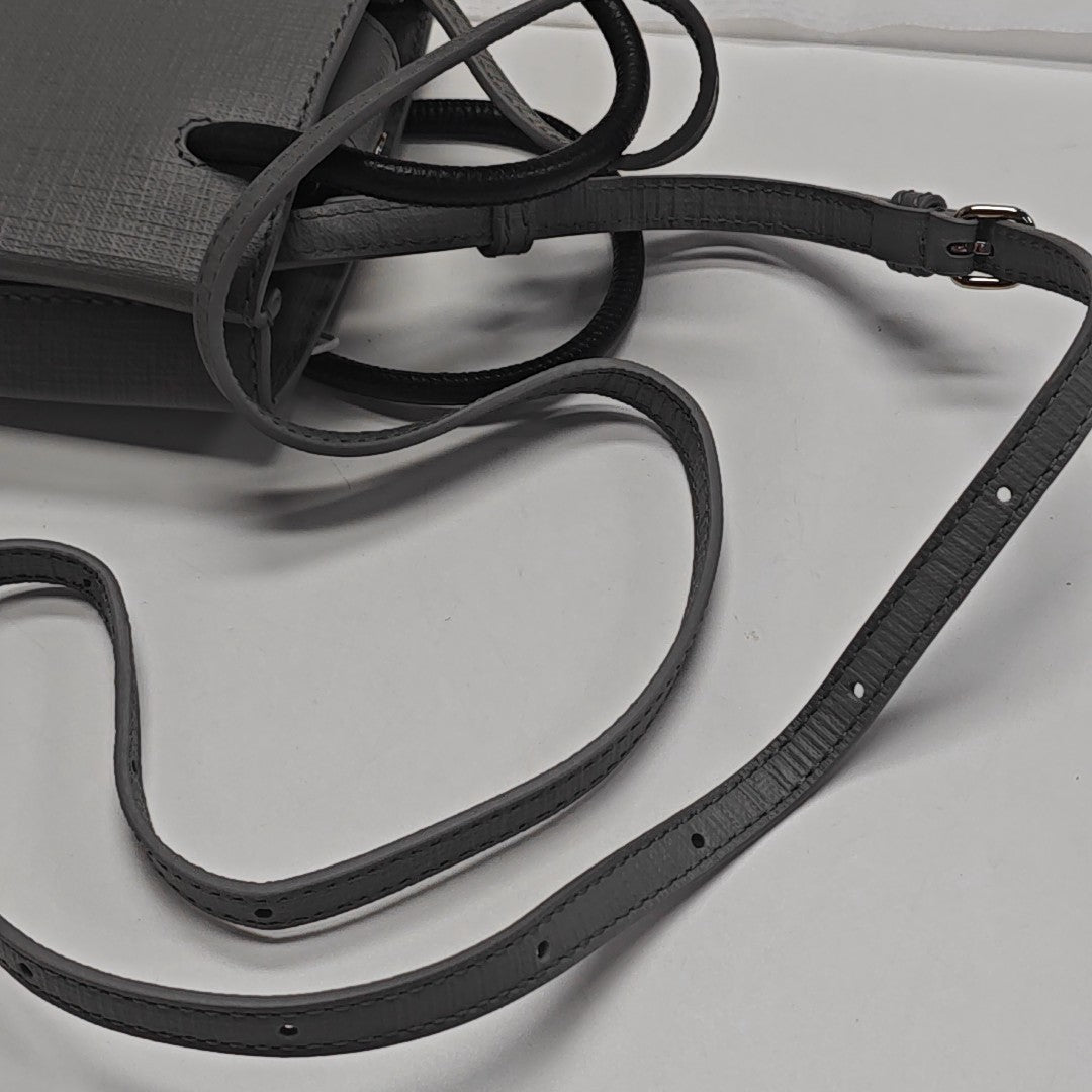 Shopping Bag Calfskin Gray