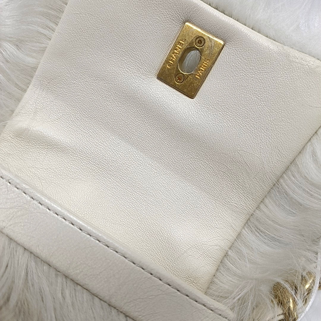 Mini Sheepskin White