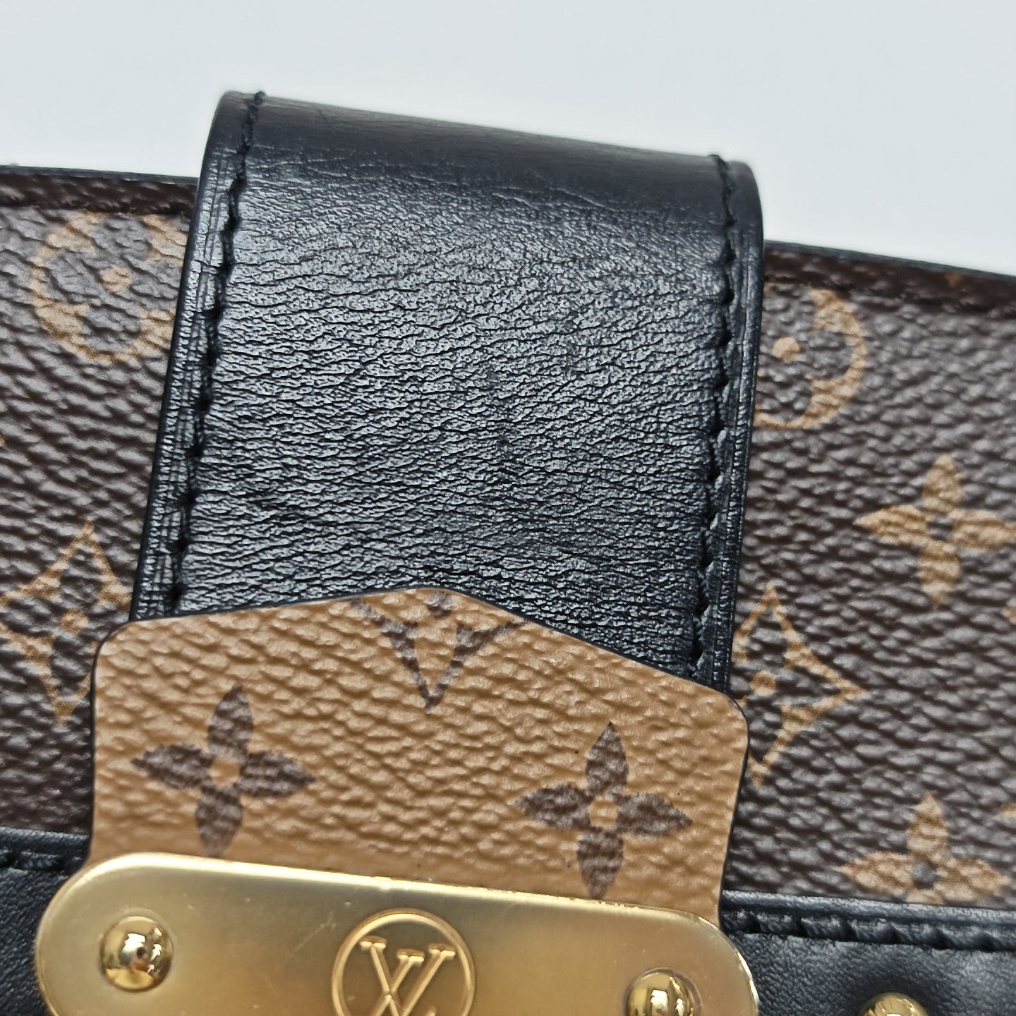 TRUNK Monogram Coated Canvas Brown