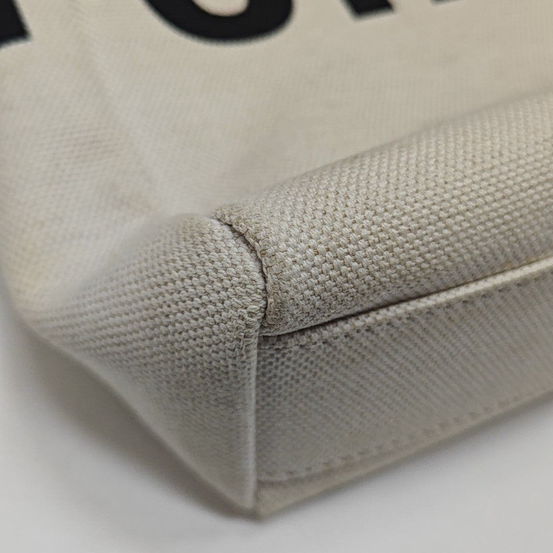 Fabric Tote Bag White