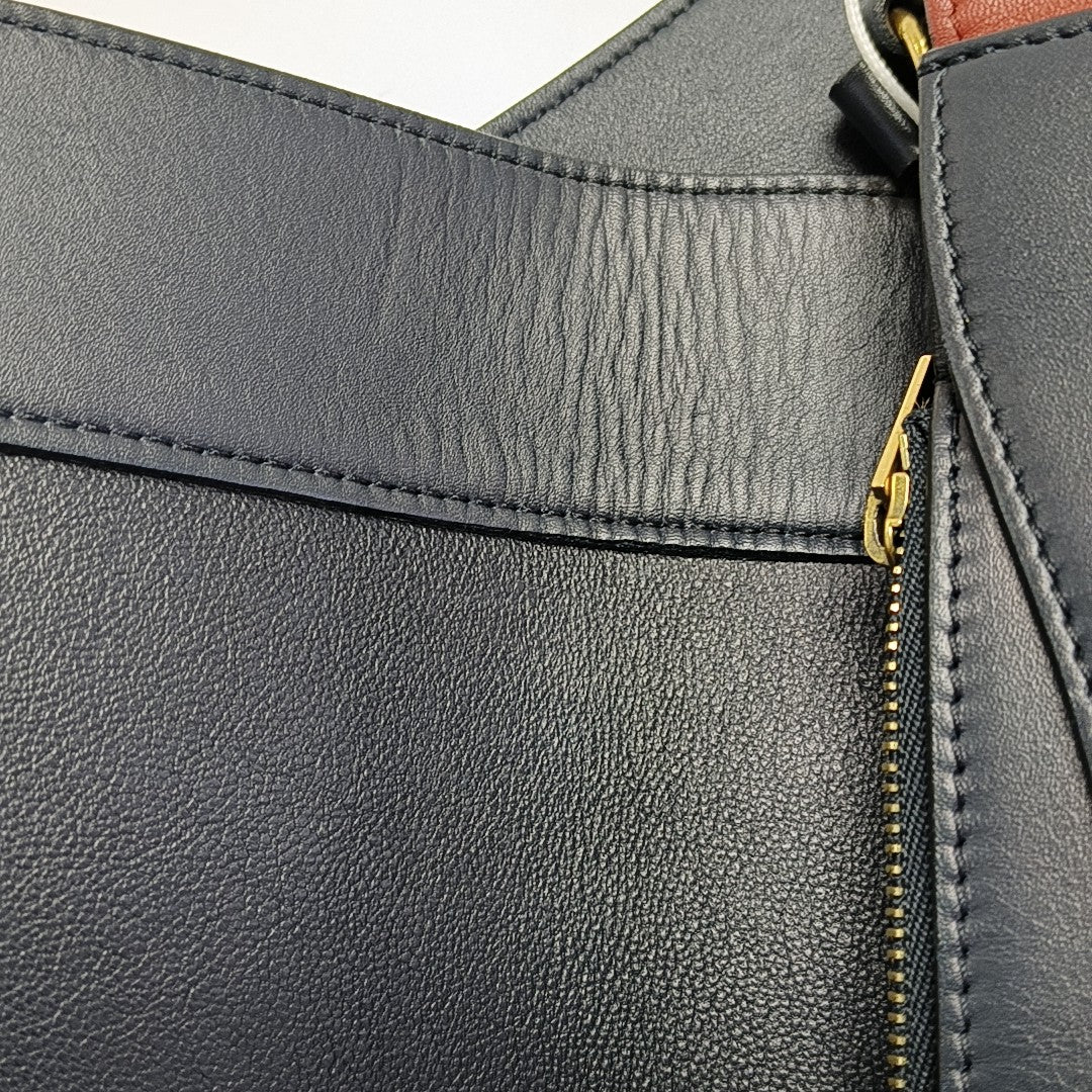 FRAME Medium Calfskin Blue