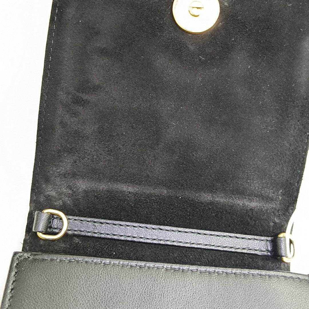 Diorama Cannage Lambskin Black