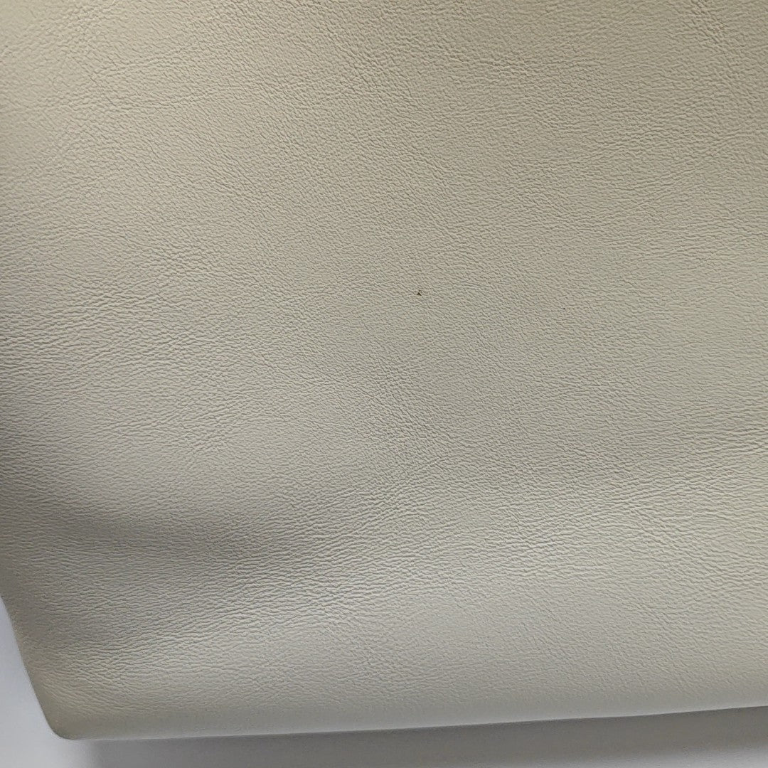Calfskin Shoulder Bag Small White