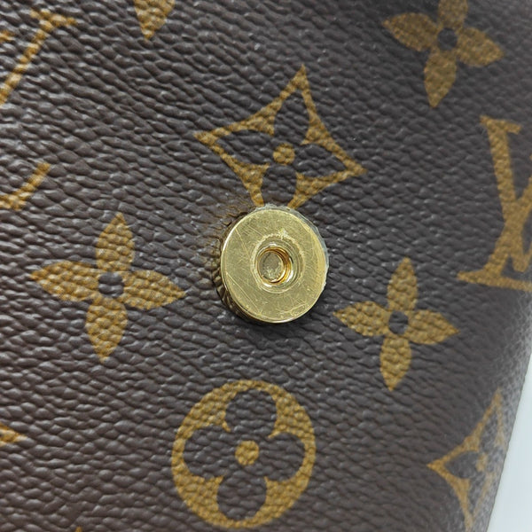 FOLD ME Monogram Coated Canvas Brown