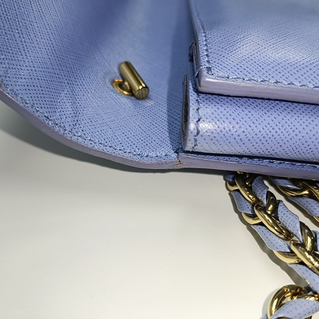 Ginny Calfskin Blue