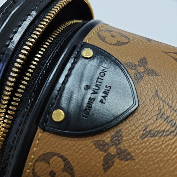 CANNES PM Monogram Coated Canvas Brown