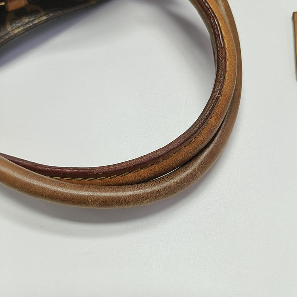 MONTAIGNE GM Monogram Coated Canvas Brown