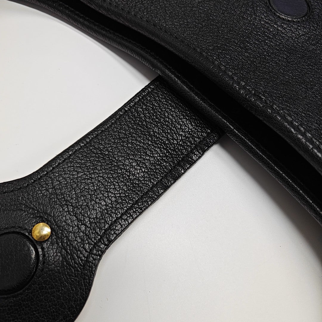 Aphrodite Calfskin Black