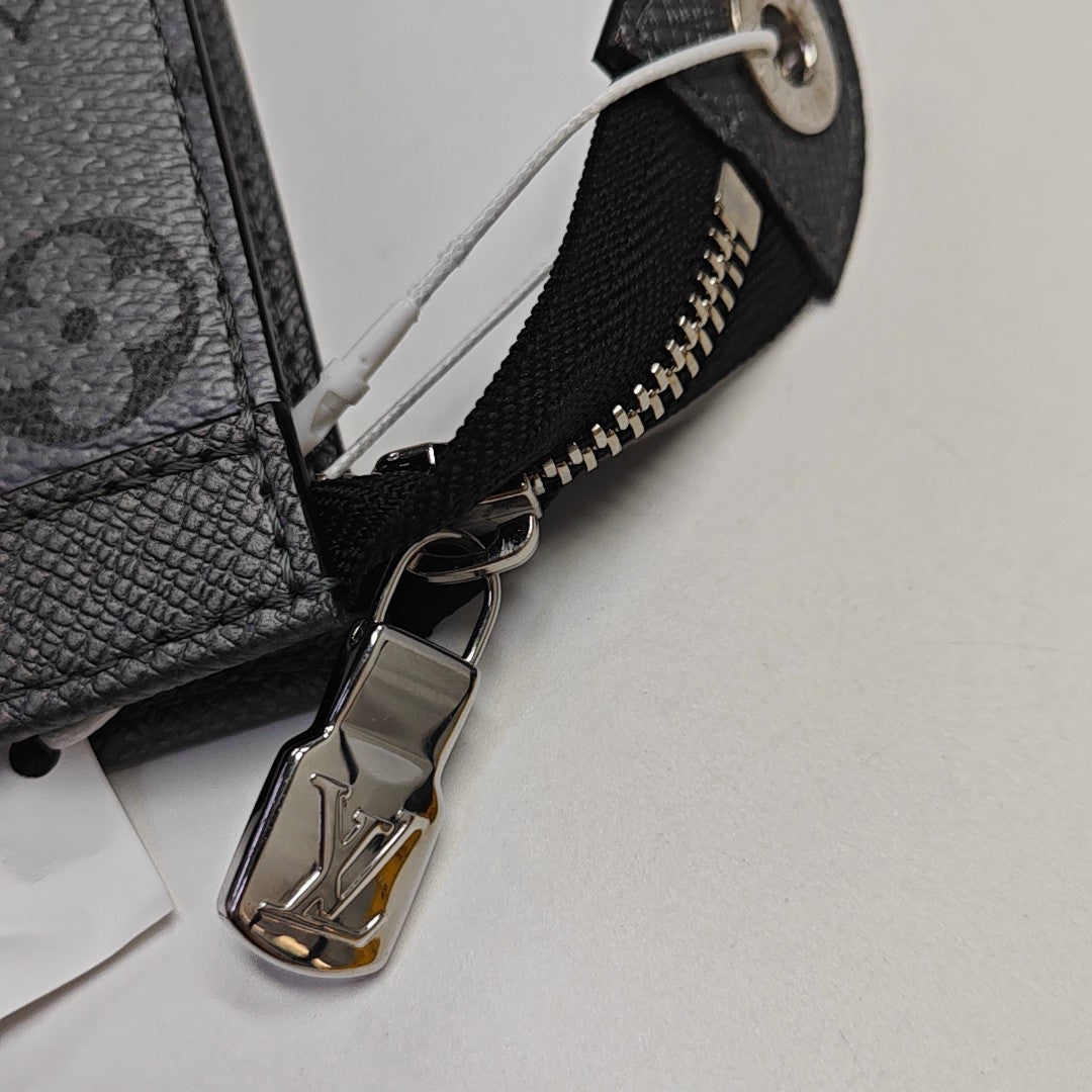 Pochette Voyag MM Monogram Coated Canvas Gray