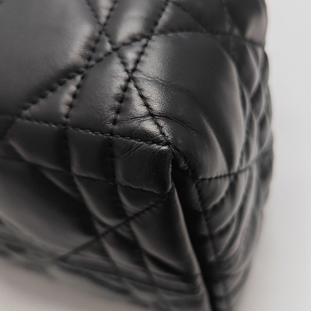 Toujours Small Cannage Calfskin Black