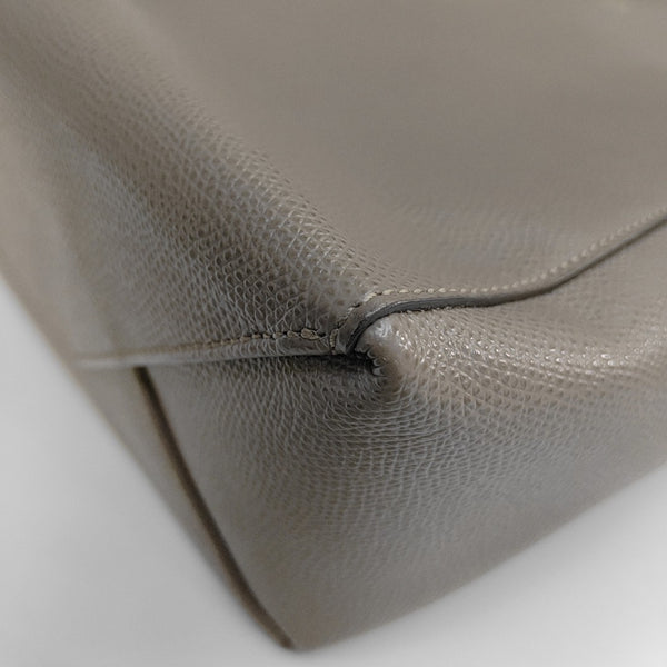 CABAS Small Calfskin Gray