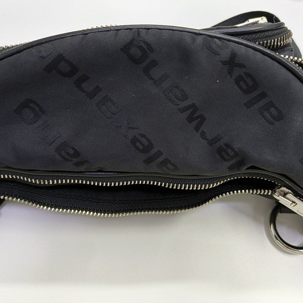 Fabric Belt Bag Black