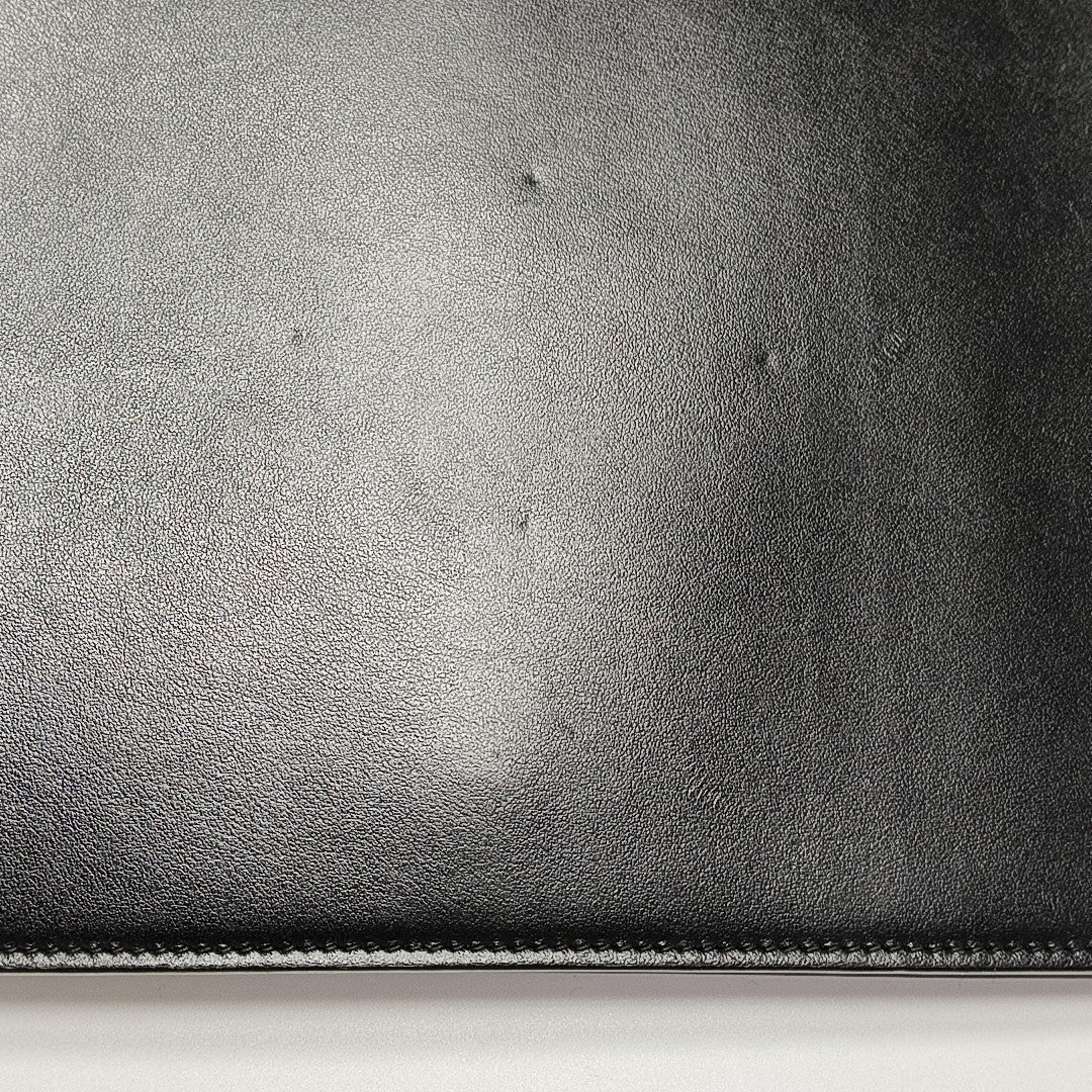 Calfskin Clutch Black
