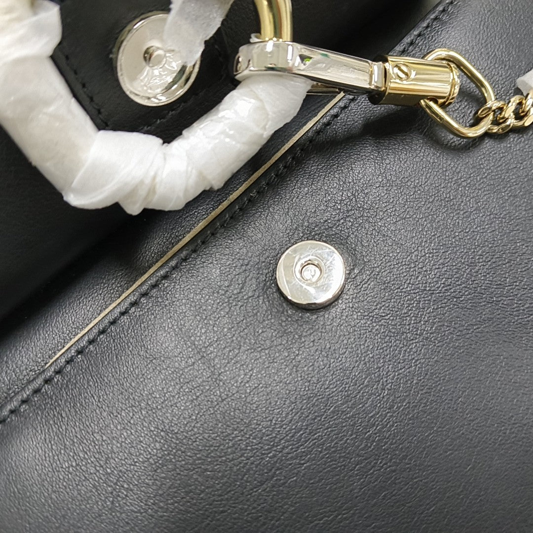 Faye Mini Calfskin Black