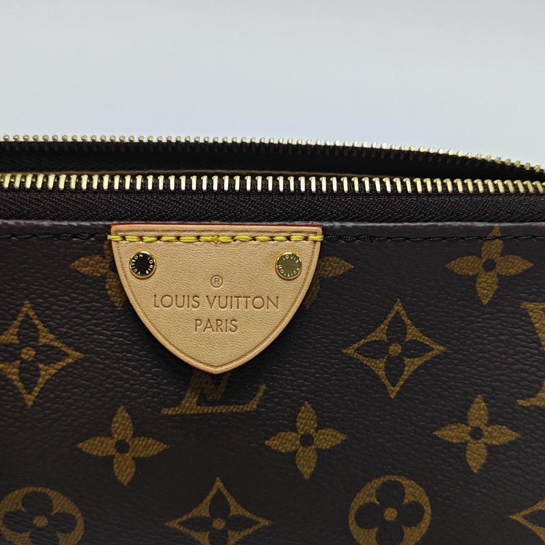 MULTI Monogram Coated Canvas Brown
