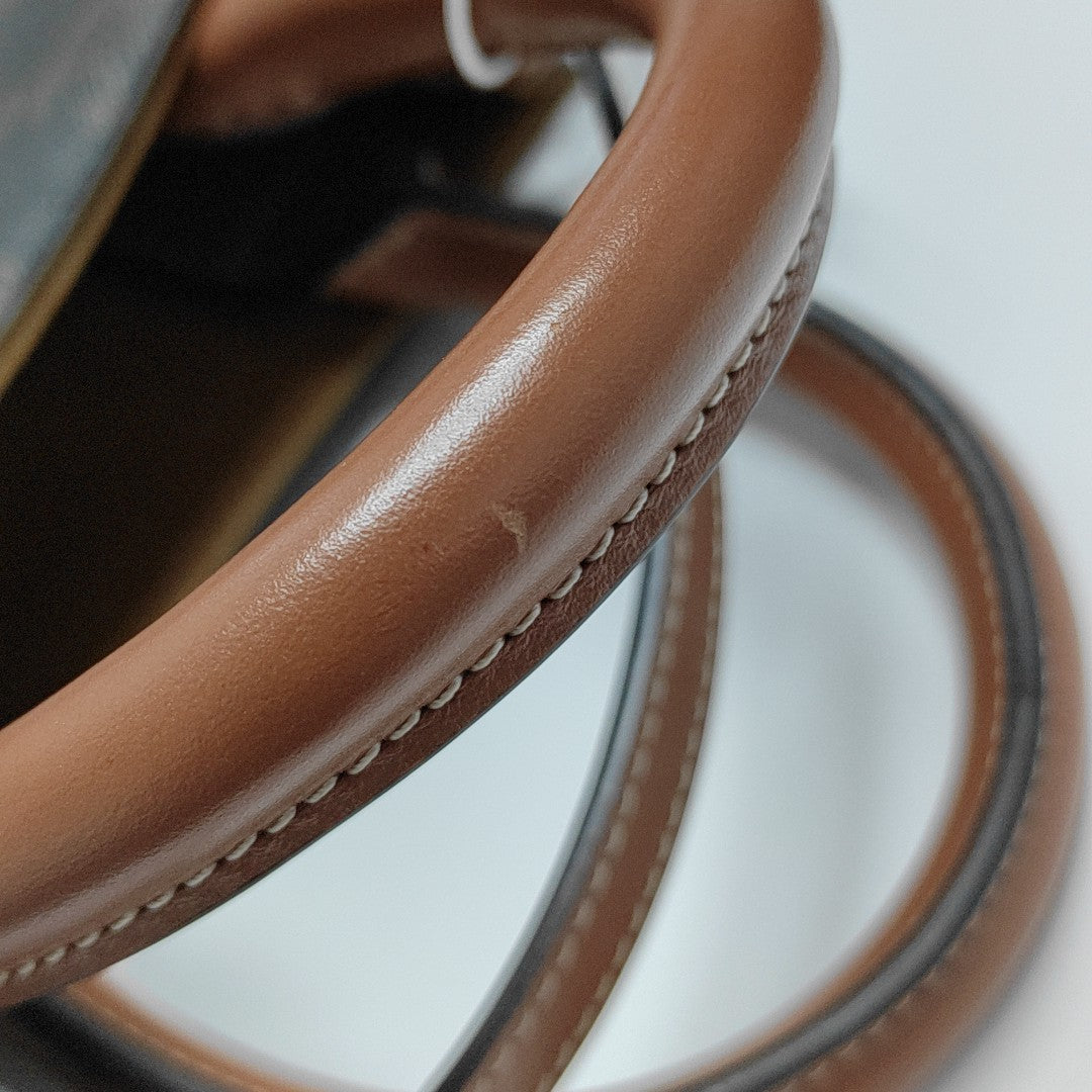 CABAS CELINE Mini Coated Canvas Brown