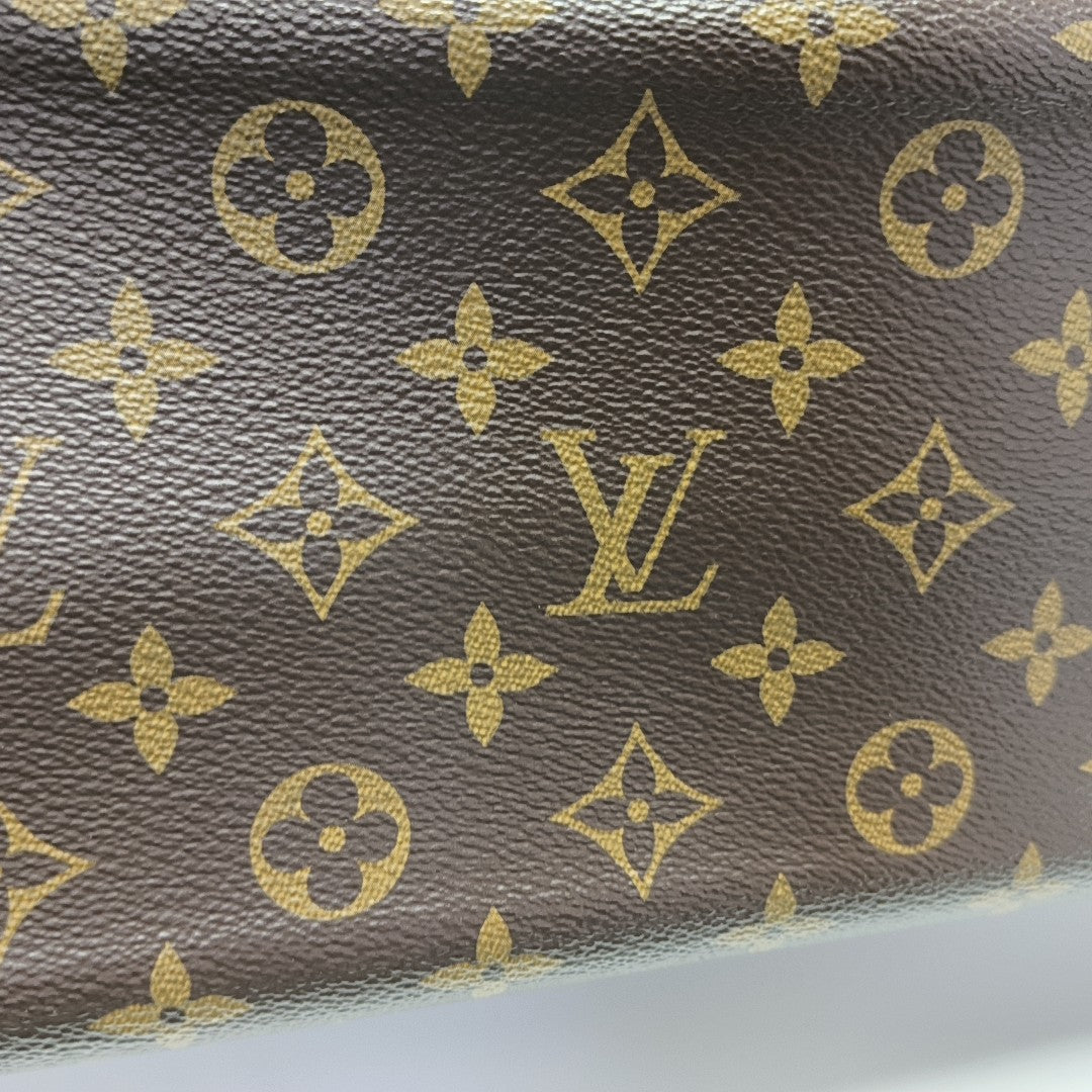 CARRYALL PM Monogram Coated Canvas Brown