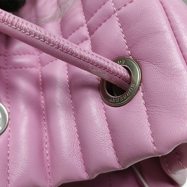 Lola Mini Quilted Lambskin Pink