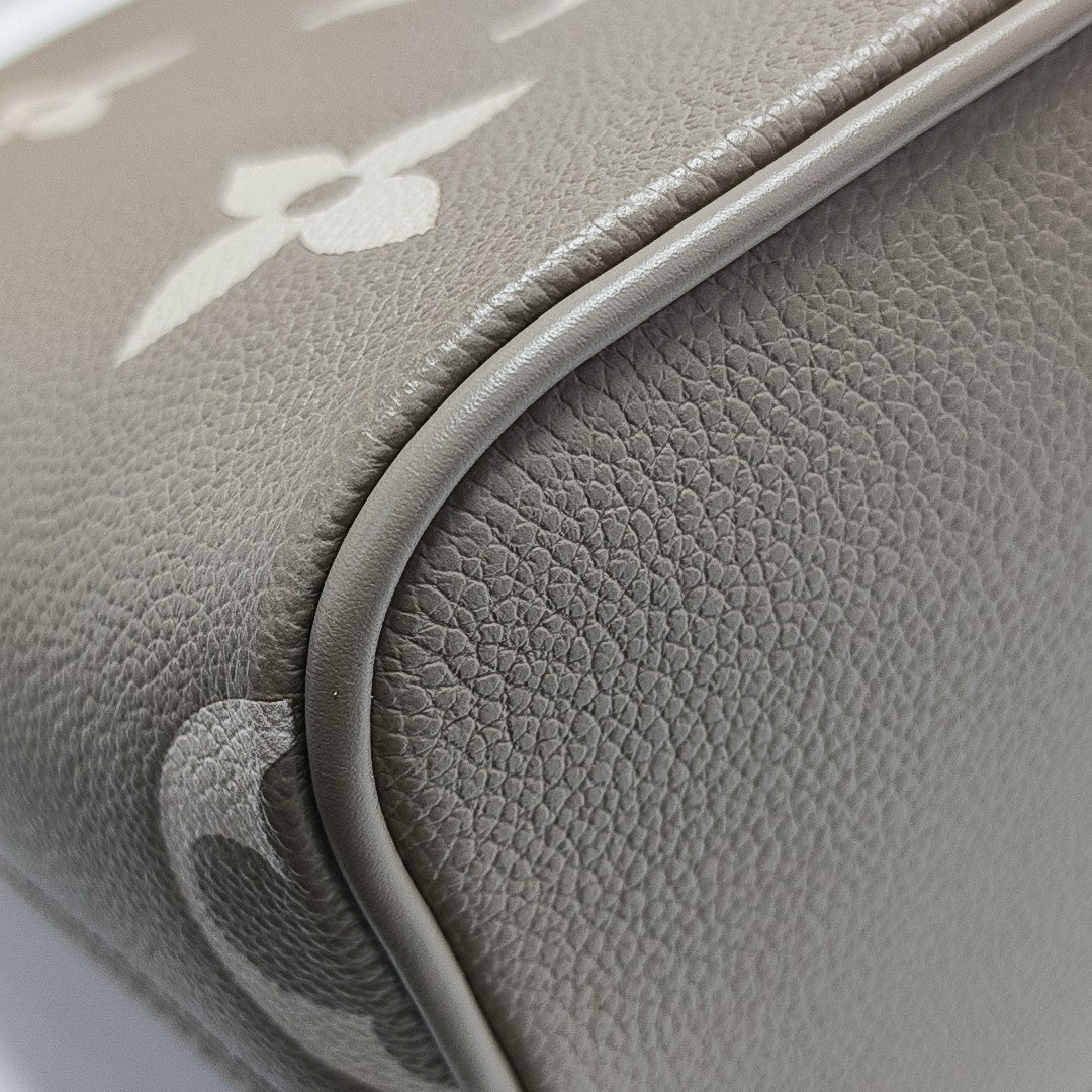ALL IN BB Monogram Calfskin Gray
