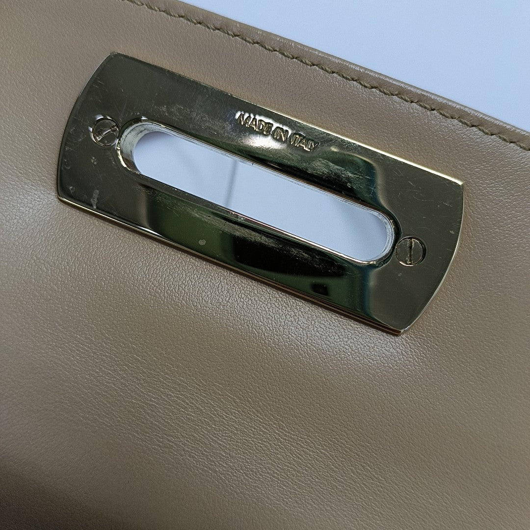 Kelly Medium Calfskin Brown