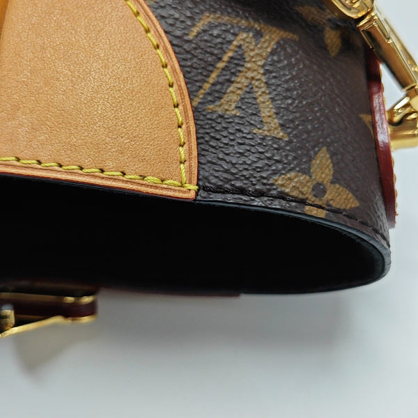 DUFFLE Monogram Coated Canvas Brown