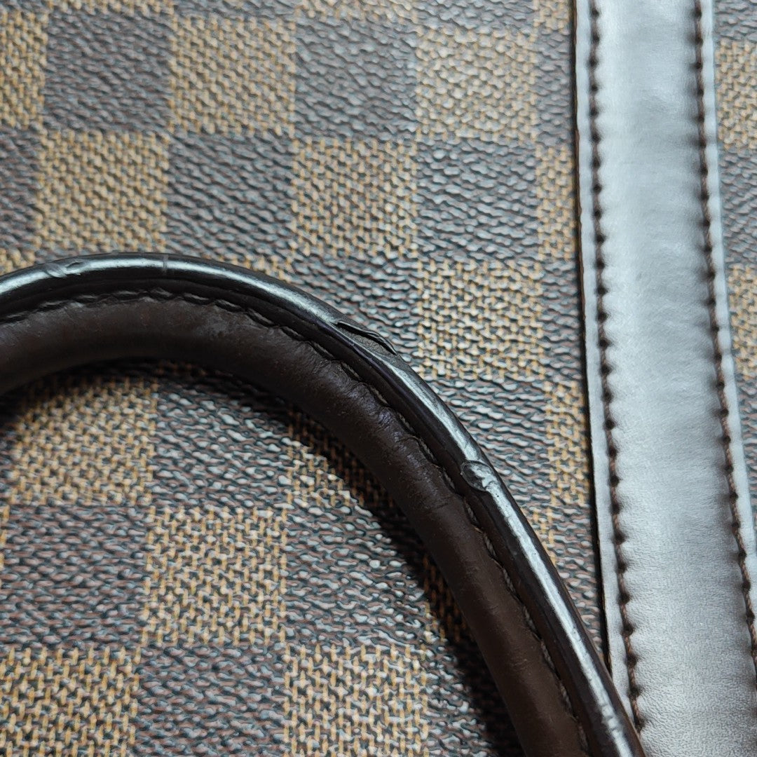 PORTE-DOCUMENTS GM Damier Ebene Coated Canvas Brown