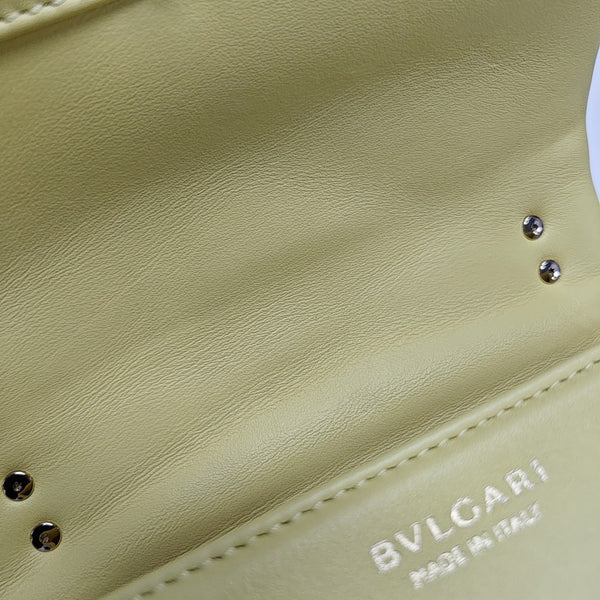 SERPENTI CABOCHON Mini Calfskin Yellow
