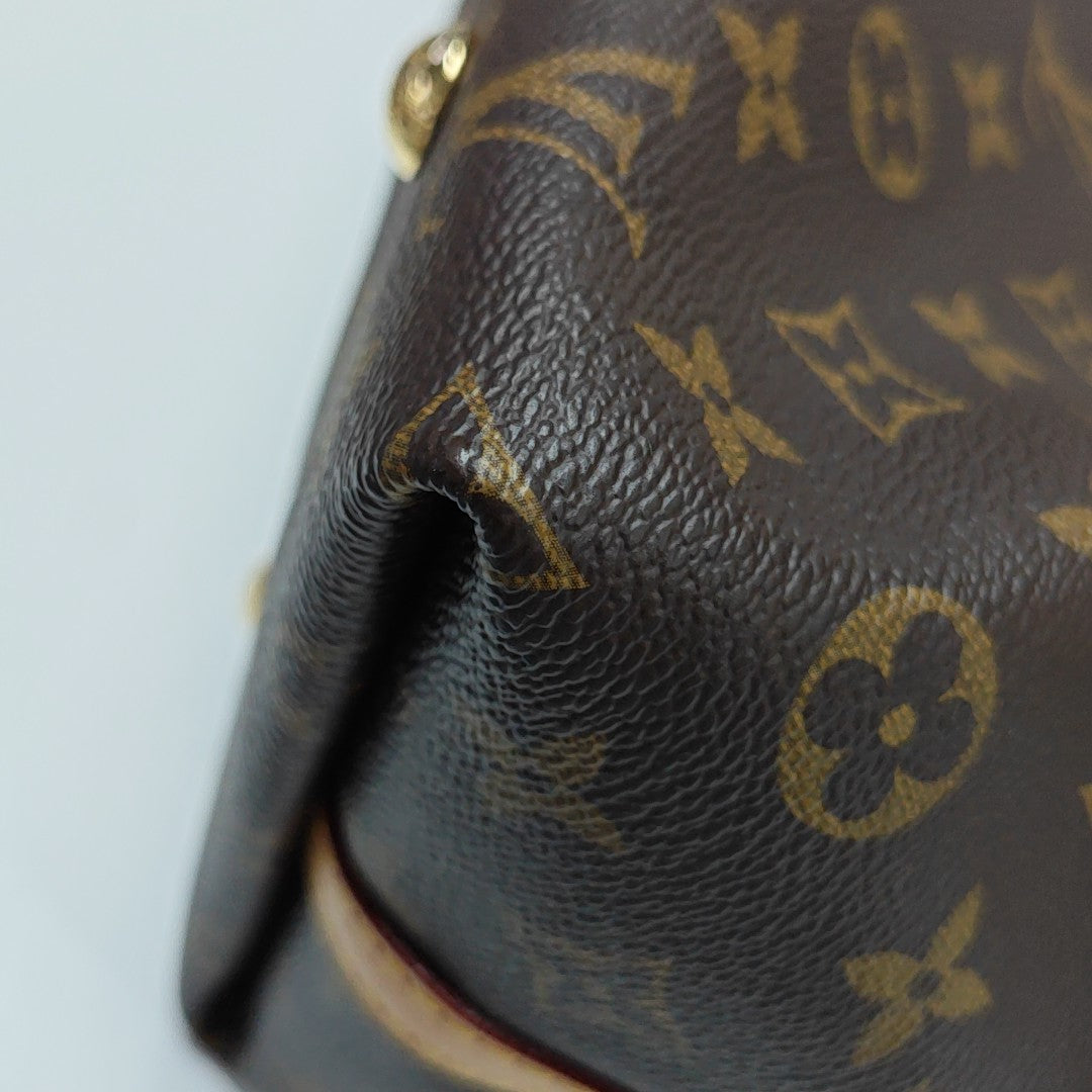 CARRYALL MM Monogram Coated Canvas Brown