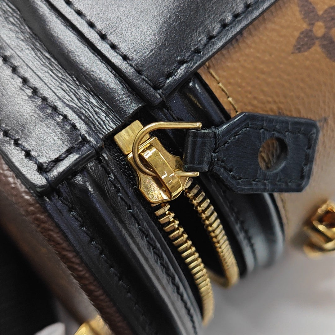 CANNES PM Monogram Coated Canvas Brown