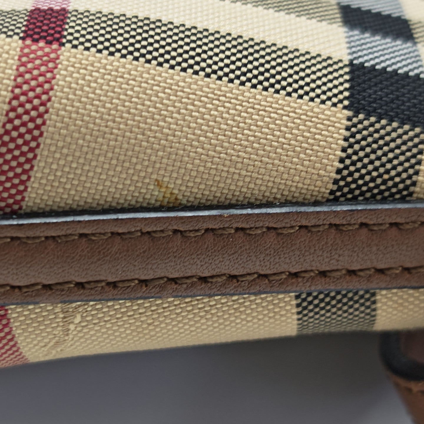 Canvas Shoulder Bag Beige