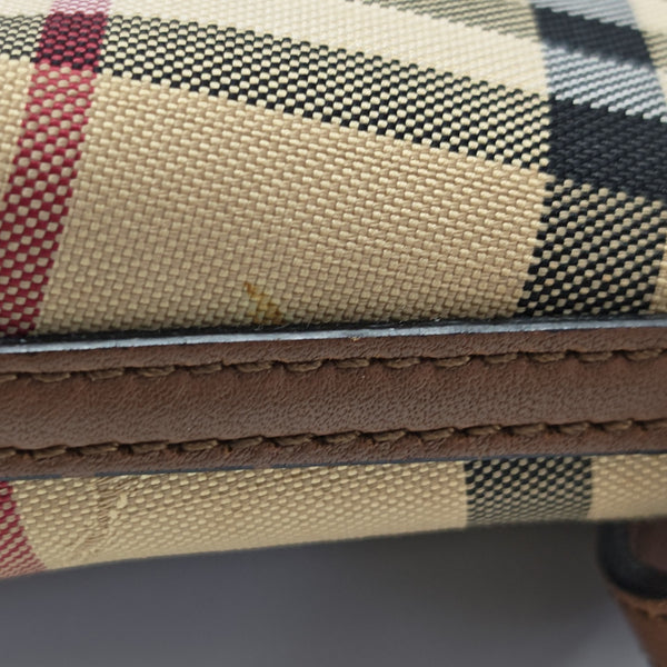 Canvas Shoulder Bag Beige