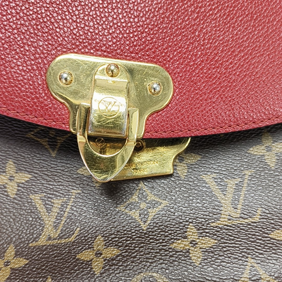 SAINT PLACIDE Monogram Coated Canvas Brown