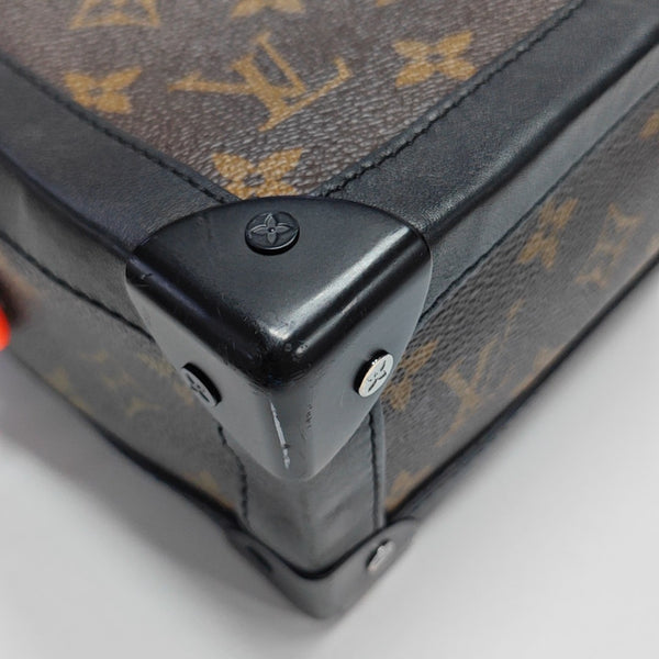 SOFT TRUNK Monogram Coated Canvas Brown