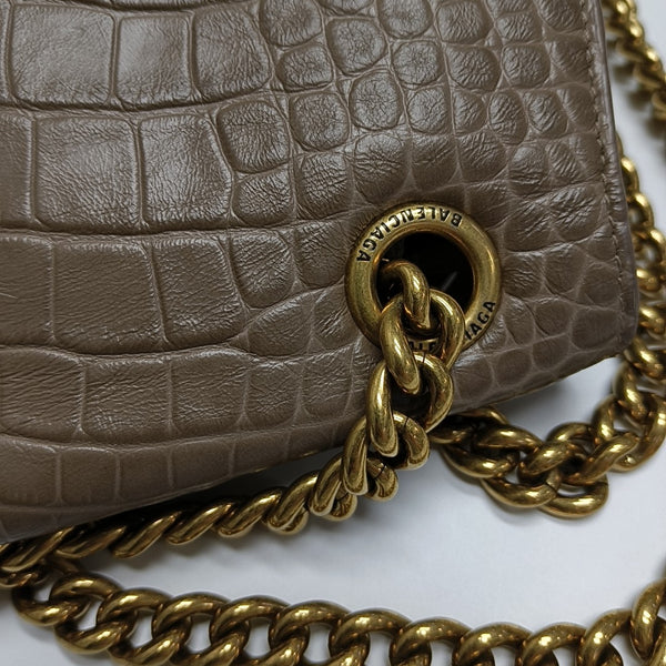 Crush Medium Calfskin Brown