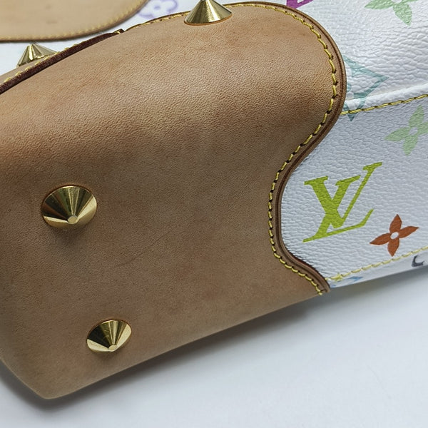LV × TM JUDY MM Monogram Coated Canvas White