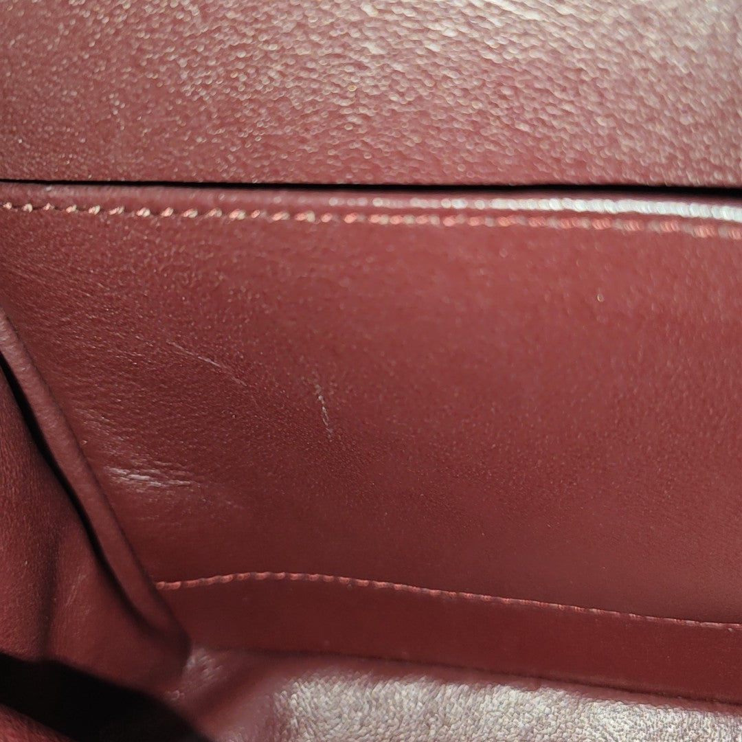 CLASSIC FLAP Medium Quilted Grained Calfskin Black