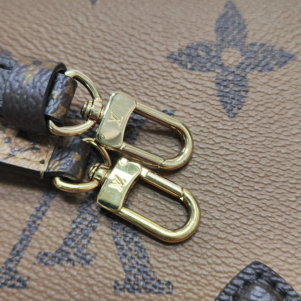 ONTHEGO BB Monogram Coated Canvas Brown