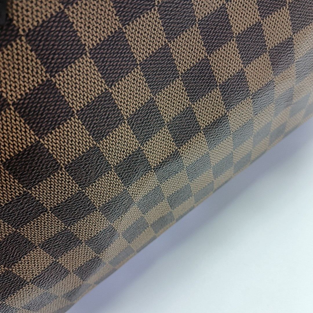 SPEEDY 30 Damier Ebene Coated Canvas Brown