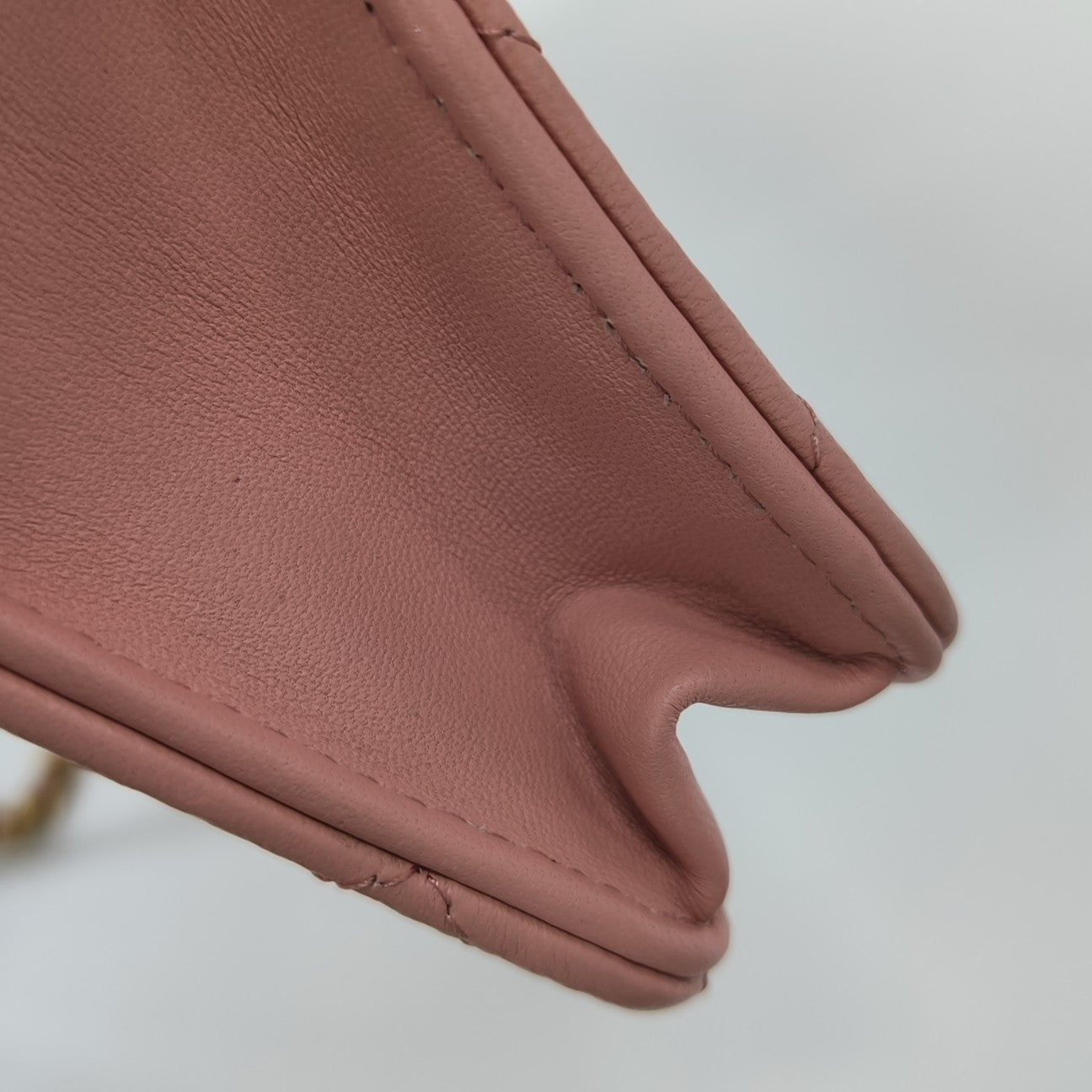 TRENDY CC Quilted Lambskin Pink