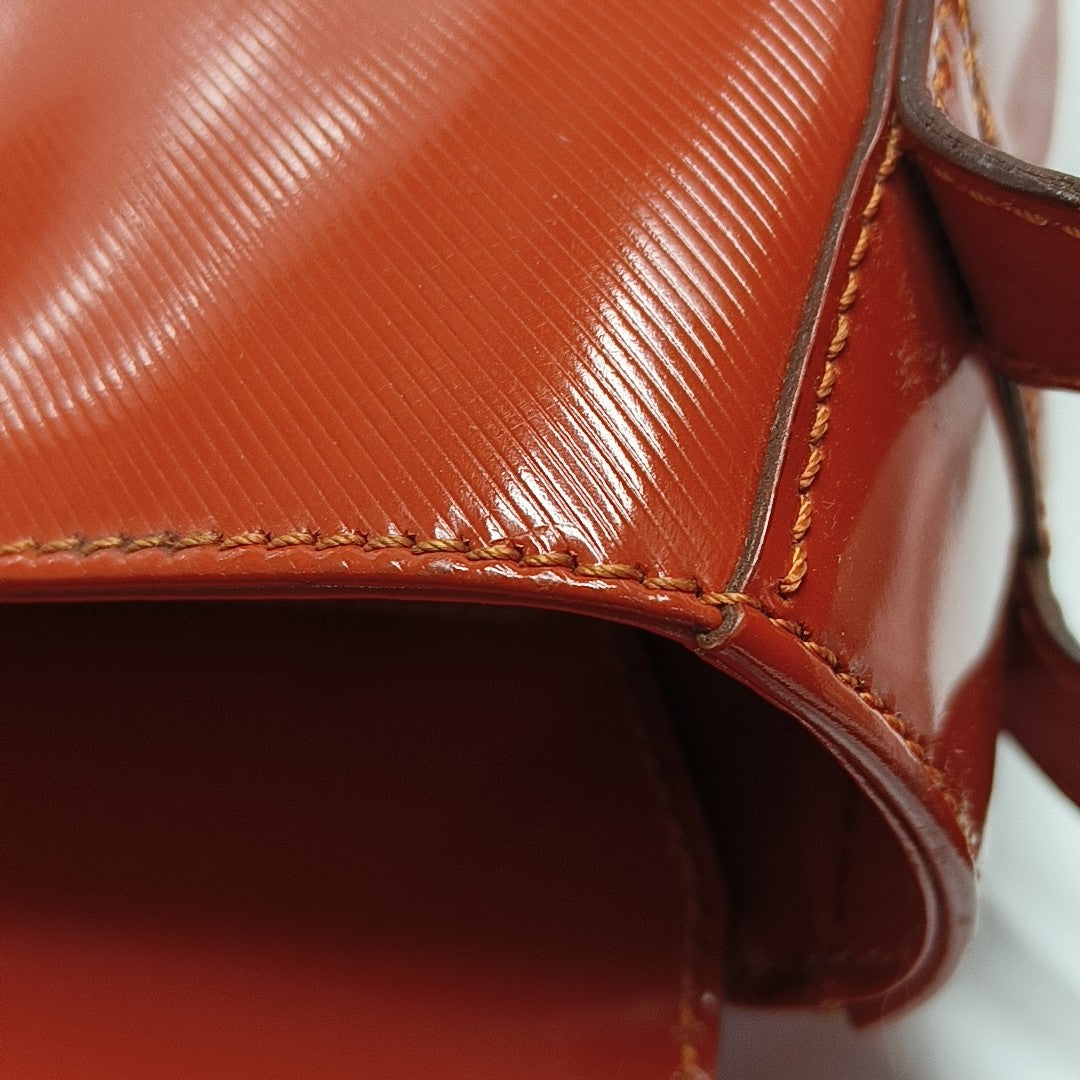 Patent Calfskin Red