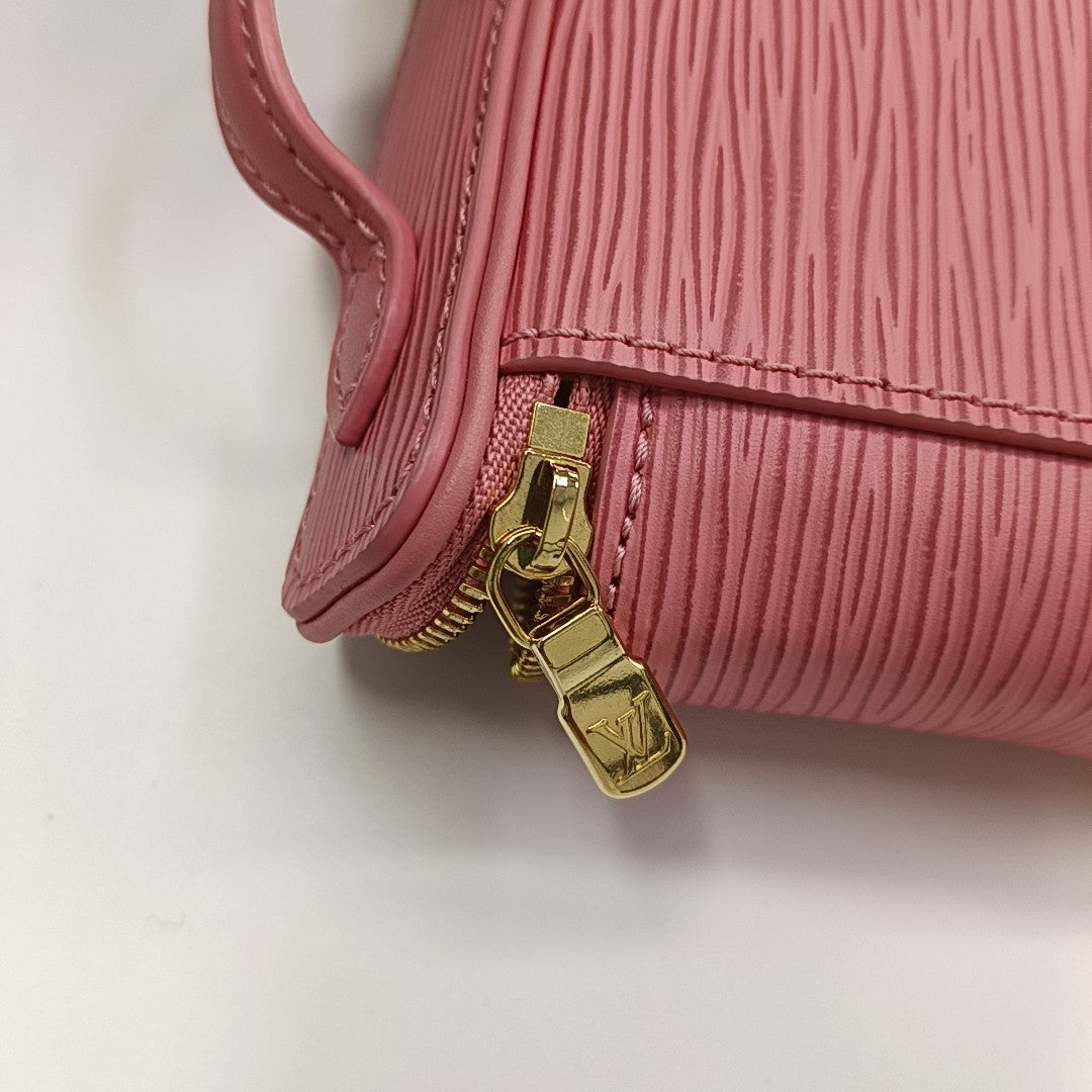 Epi Top Handle Bag Pink