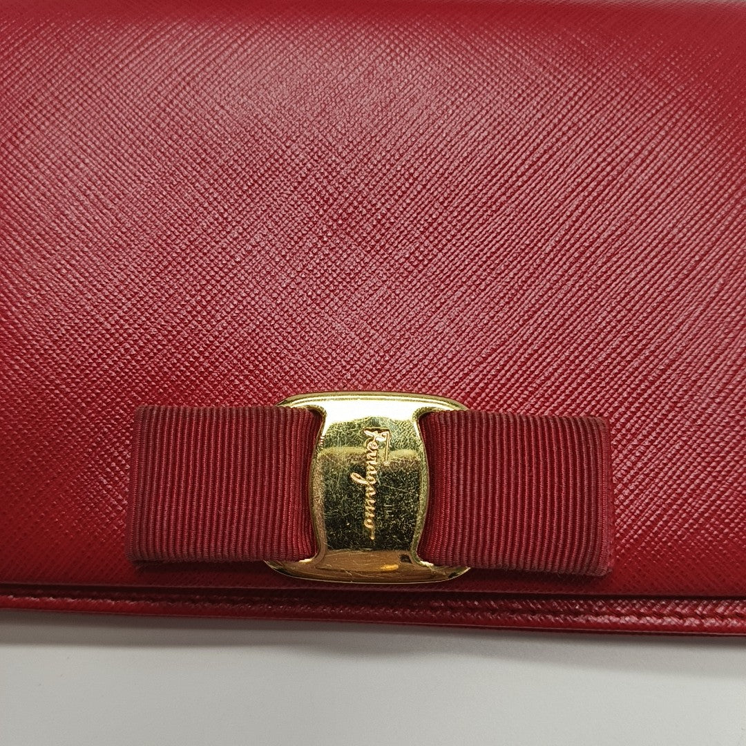 Ginny Calfskin Red