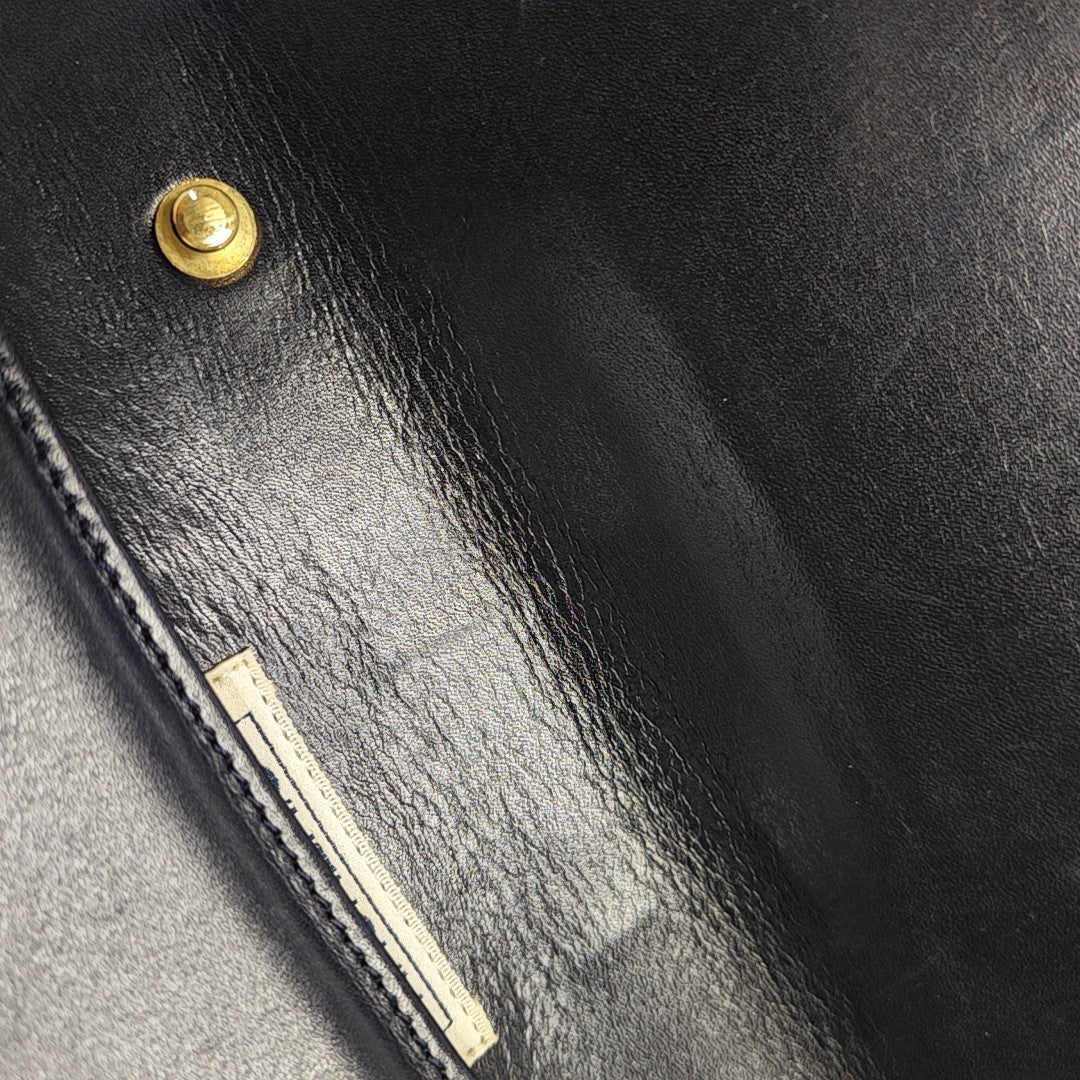 Calfskin Shoulder Bag Blue
